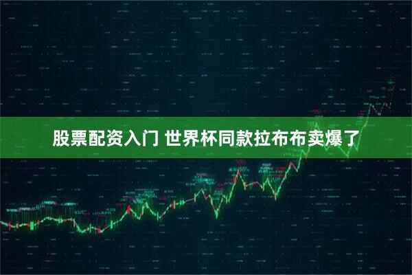 股票配资入门 世界杯同款拉布布卖爆了